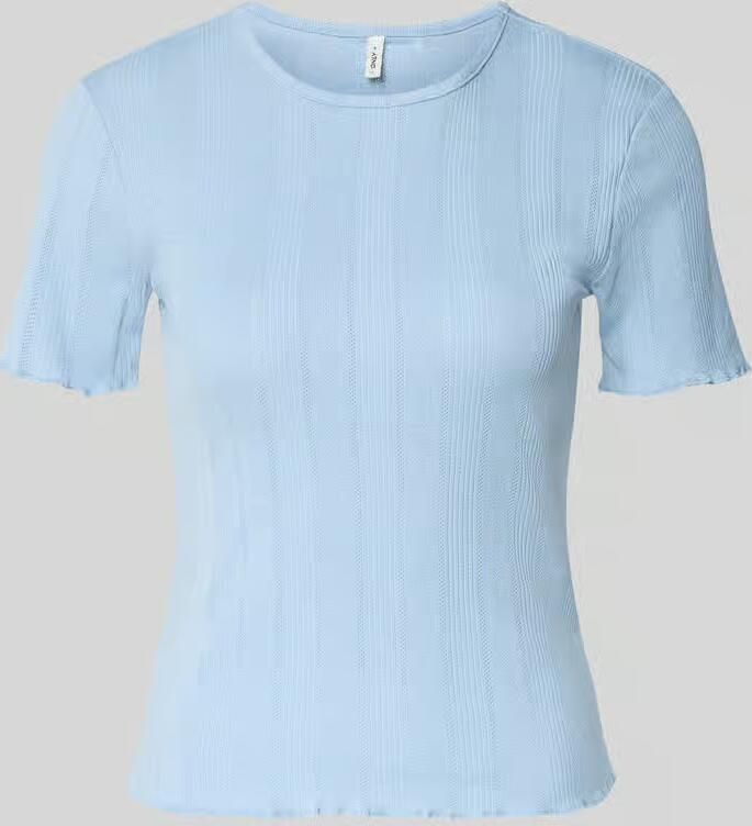 Only Slim fit T-shirt van Katoenmix Model 'TENNA'