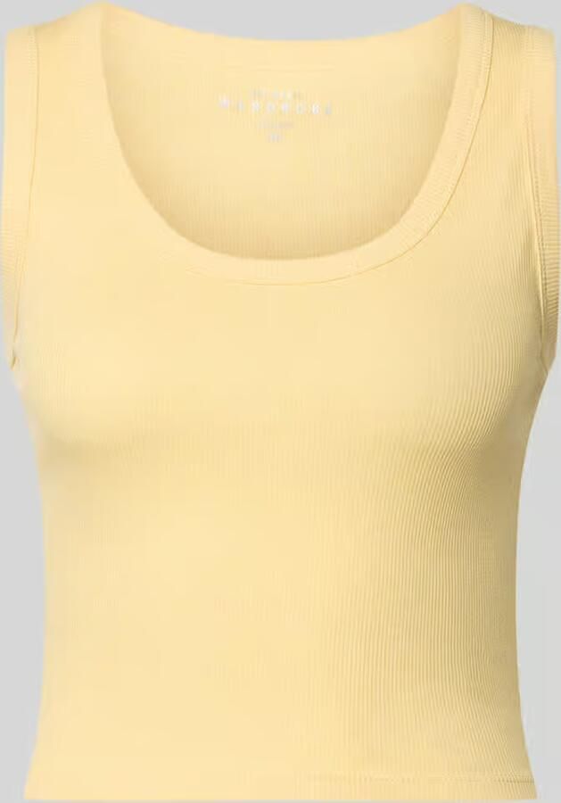 Only Slim fit tank top van katoenmix model 'EASY' - Foto 2