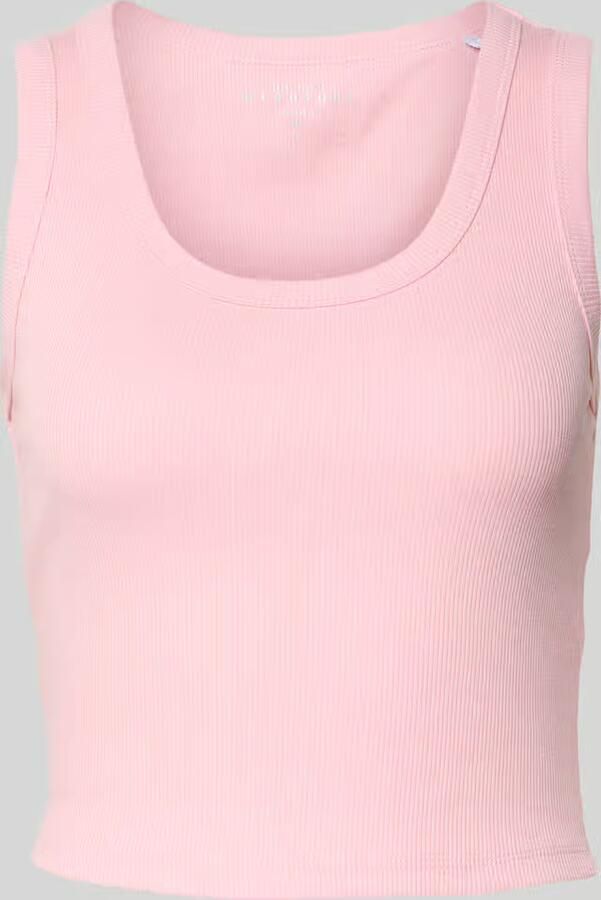 Only Slim fit tank top van katoenmix model 'EASY'