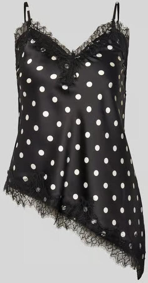Only slim fit tanktop met asymmetrische romp model 'BELLA' - Foto 2