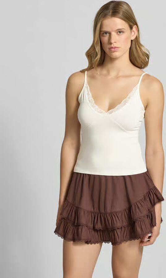 Only slim fit tanktop van katoenmix model 'KISS' - Foto 2