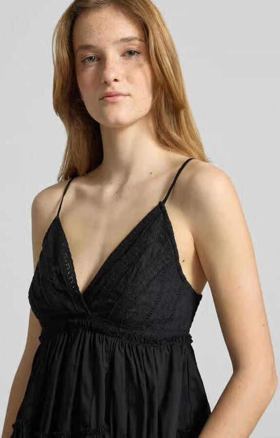 Only slim fit top van puur katoen model 'TARIA'