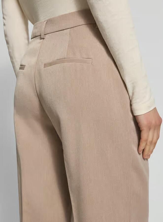 Only Slim fit wijde broek met viscose model 'HATTIE-LANA' - Foto 2