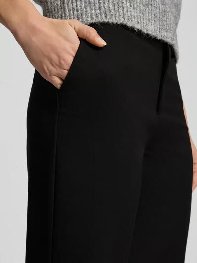 Only Slim fit wijde broek met viscose model 'HATTIE-LANA' - Foto 2