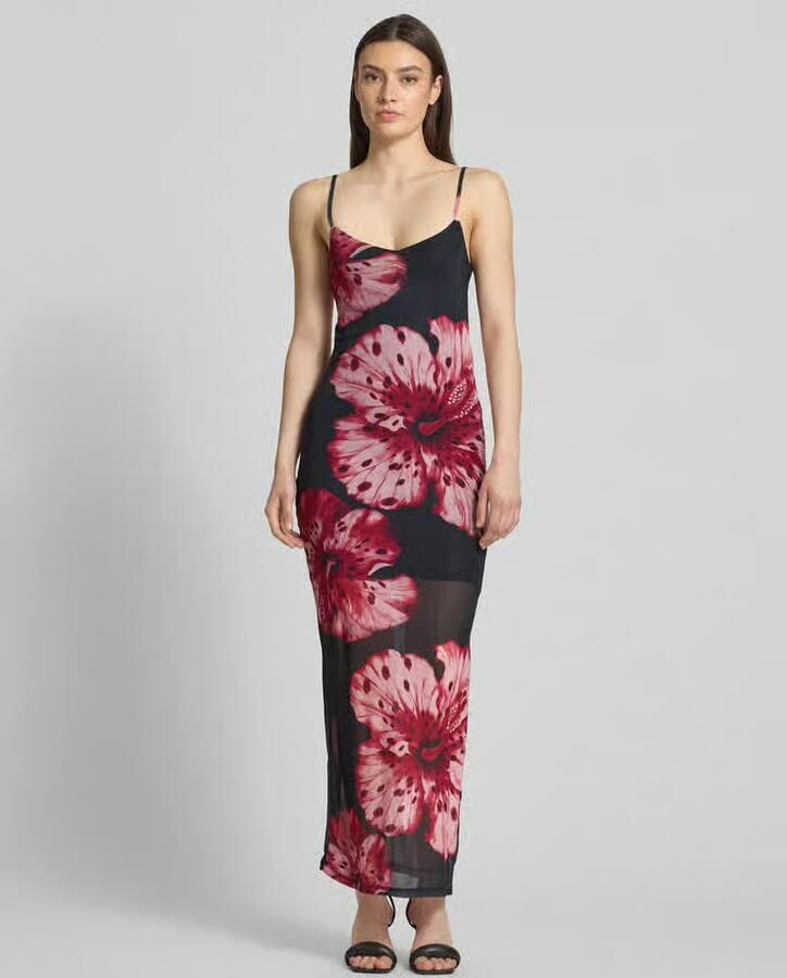 Only Smal vrijetijdsjurk met all-over motief model 'MAGDA' - Foto 3