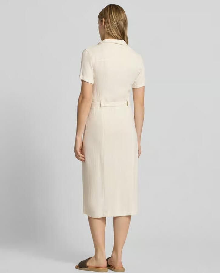 Only Getailleerde vrijetijdsjurk van een mix van viscose en linnen model 'SIESTA' - Foto 2