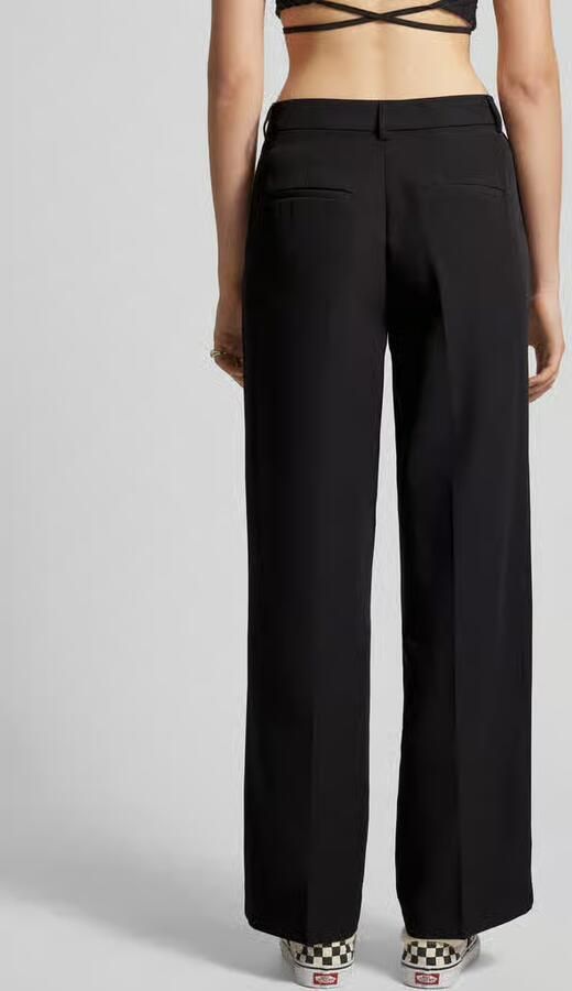 Only Wijde Pijp Palazzo Broek Lente Zomer Collectie Black Dames - Foto 3