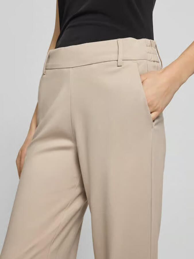 Only Straight leg pantalon met brede tailleband model 'POPTRASH' - Foto 2
