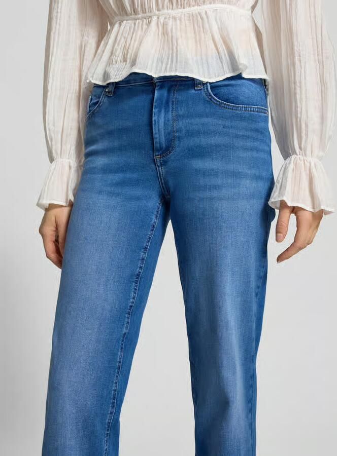 Only Straight jeans ONLBLUSH – Straight fit met klassiek 5-pocket-design straight fit denim jeans katoenmix coinpocket effen - Foto 5