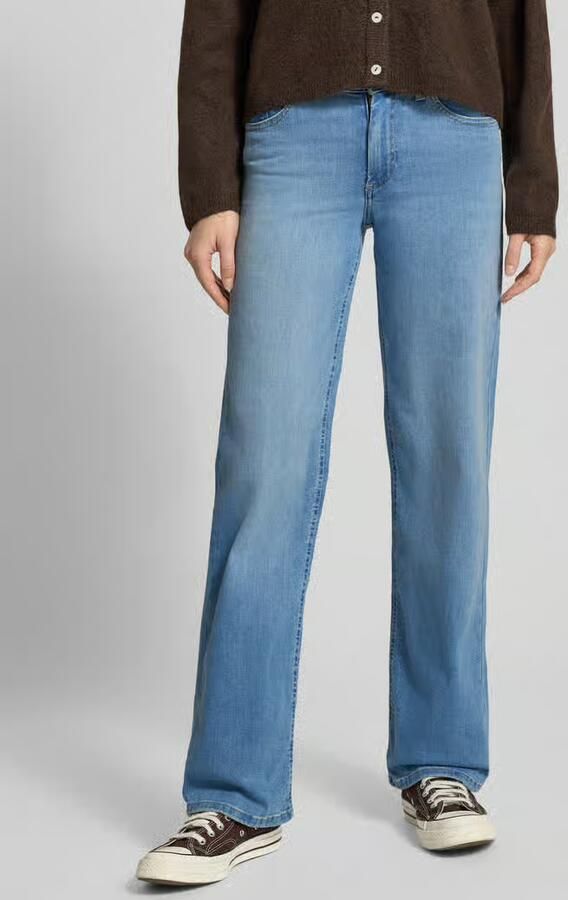 Only Straight fit jeans van biologische katoenmix model 'BLUSH' - Foto 10