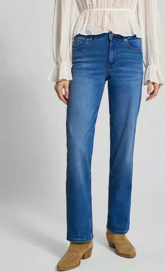 Only Straight jeans ONLBLUSH – Straight fit met klassiek 5-pocket-design straight fit denim jeans katoenmix coinpocket effen - Foto 8