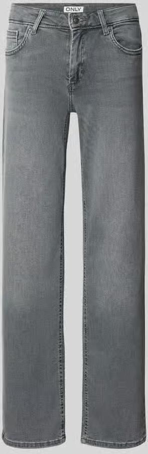 Only straight fit jeans van katoenmix model 'BLUSH' - Foto 4