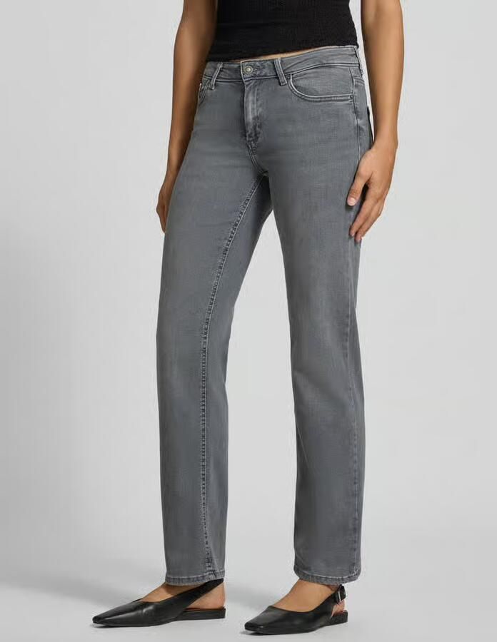 Only straight fit jeans van katoenmix model 'BLUSH' - Foto 4