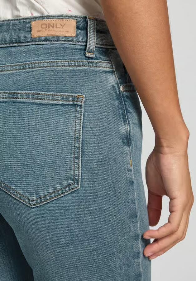 Only Straight fit jeans van katoenmix model 'EMILY'