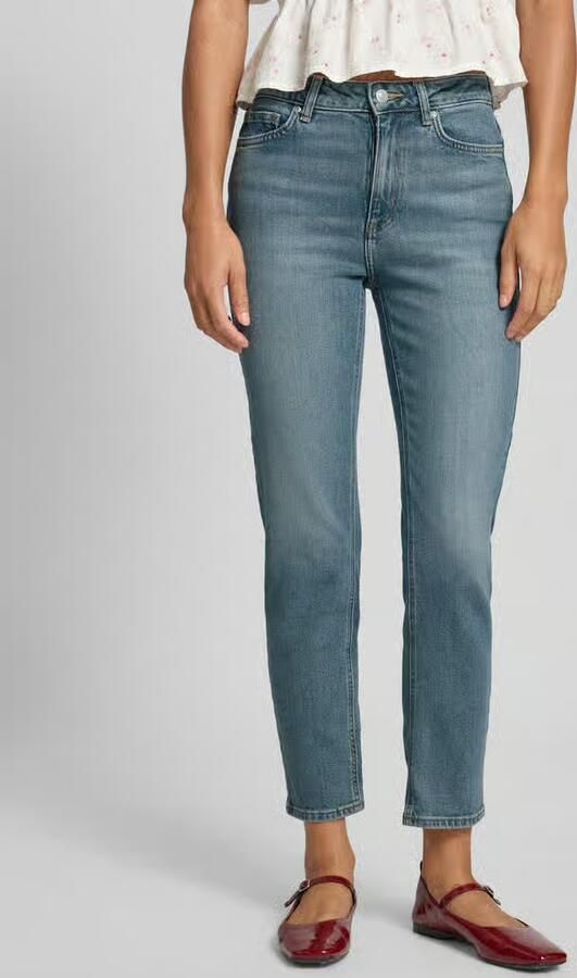 Only Straight fit jeans van katoenmix model 'EMILY' - Foto 3