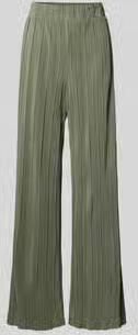 Only Regular fit wijde broek in plissélook model 'RAVENNA' - Foto 4