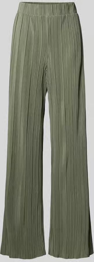 Only Regular fit wijde broek in plissélook model 'RAVENNA' - Foto 5