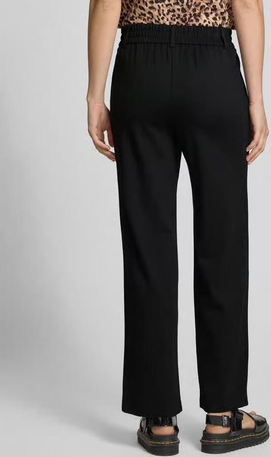Only Straight leg pantalon met brede tailleband model 'POPTRASH' - Foto 3