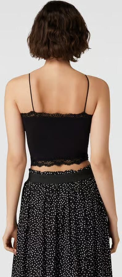 Only Kanten top ONLVICKY LACE SEAMLESS CROPPED TOP - Foto 9