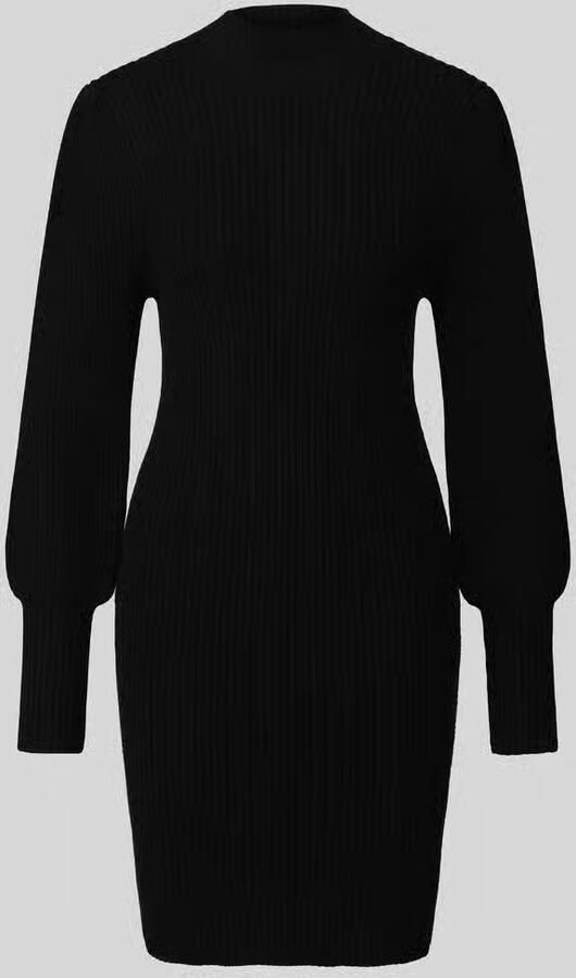 Only Comfort fit gebreide jurk van viscosemix model 'KATIA' - Foto 7