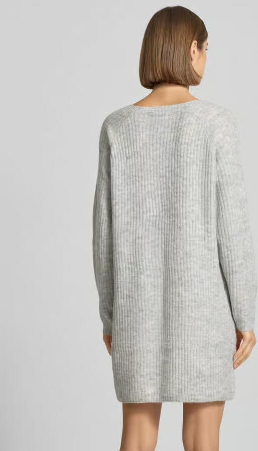 Only Relaxed fit gebreide jurk met ribstructuur model 'CAROL' - Foto 9