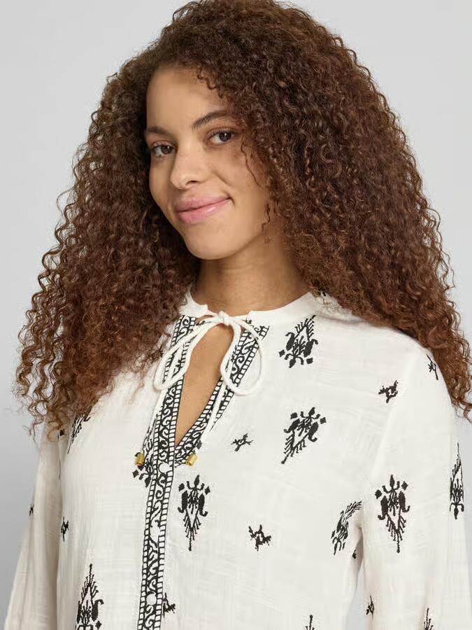Only Tuniek vrijetijdsjurk van mix van katoen viscose en modal model 'ALMA'