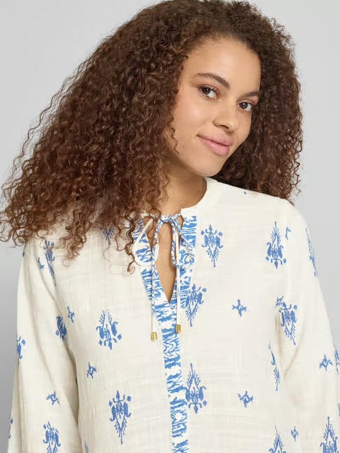 Only Tuniek vrijetijdsjurk van mix van katoen viscose en modal model 'ALMA'