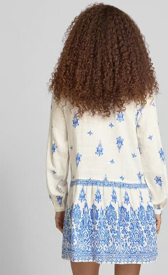 Only Tuniek vrijetijdsjurk van mix van katoen viscose en modal model 'ALMA' - Foto 3