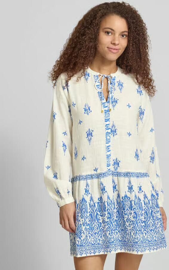 Only Tuniek vrijetijdsjurk van mix van katoen viscose en modal model 'ALMA' - Foto 2