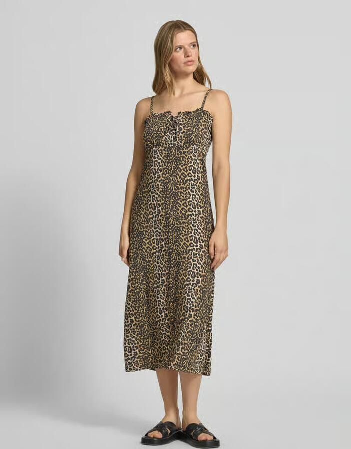 Only Uitlopend vrijetijdsjurk van pure viscose model 'BRENNA' - Foto 2