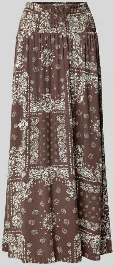 Only Uitlopende maxi-rok van pure viscose model 'SAKI AMBEL' - Foto 2