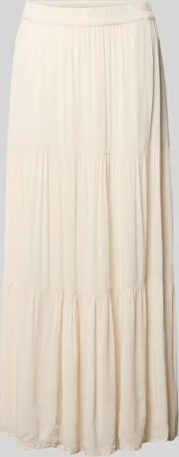 Only Uitlopende maxi-rok van zuivere viscose model 'MIKKA' - Foto 2
