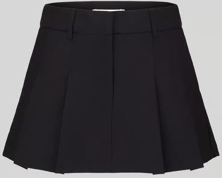 Only Uitlopende mini-rok met viscosemet viscose model 'SYLLIE'