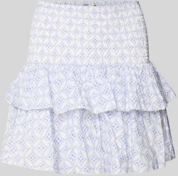 Only Uitlopende mini-rok met volants model 'ZOEY' - Foto 2