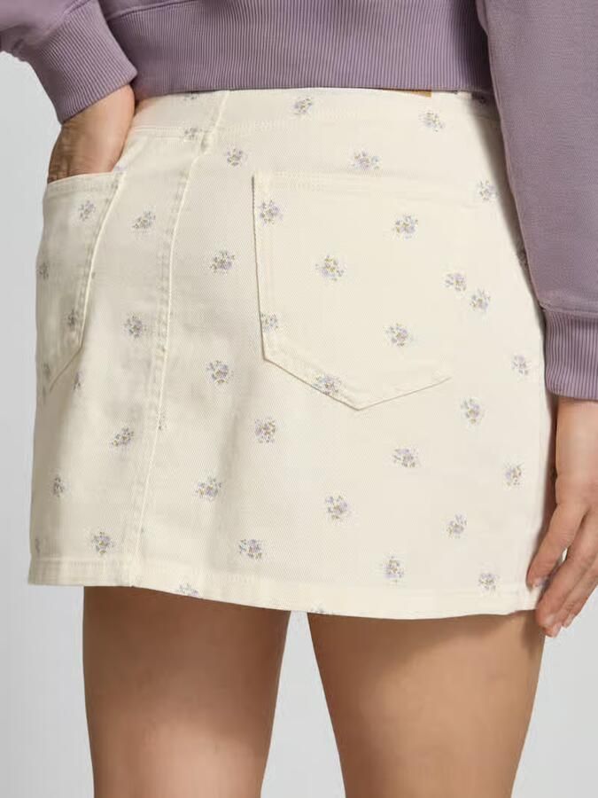 Only Uitlopende mini-rok van puur katoen model 'NAOMI' - Foto 2