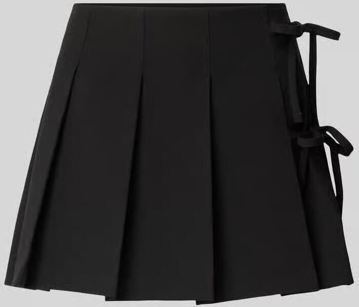 Only Uitlopende minirok met viscose model 'MELANIE'