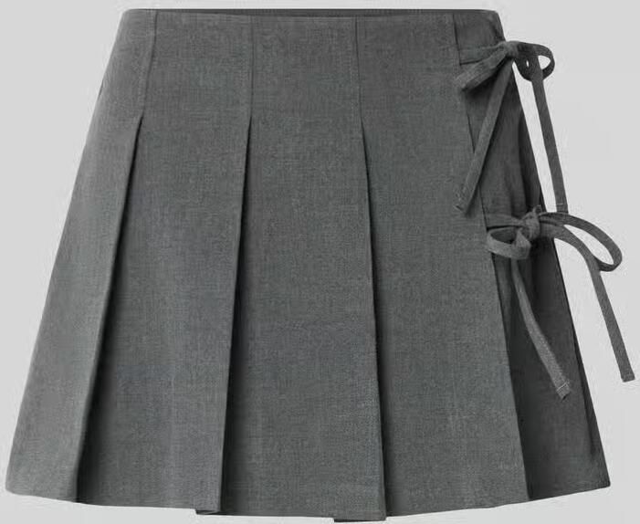 Only Uitlopende minirok met viscose model 'MELANIE'