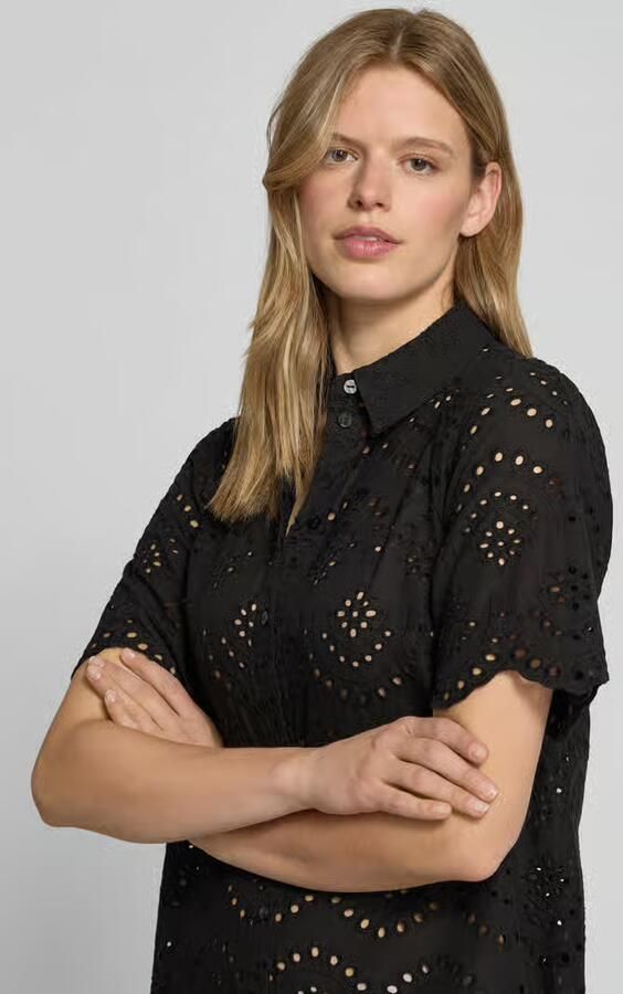 Only Uitlopende vrijetijdsjurk van puur katoen model 'VALAIS' - Foto 3