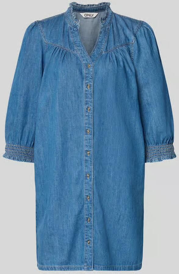 Only Vloeiende jeansjurk van pure Baqumwolle Model 'RAYA' - Foto 2