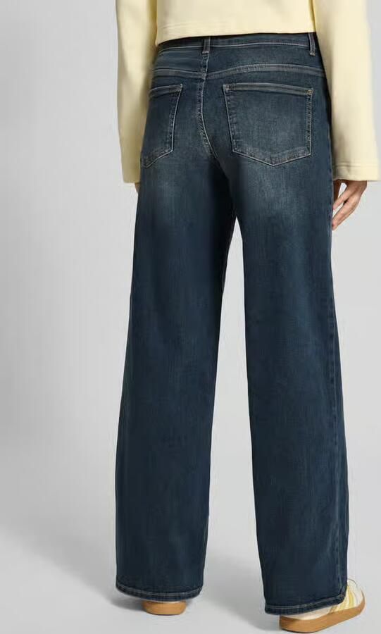 Only Wide & loose fit jeans van katoenmix model 'MADISON' - Foto 3