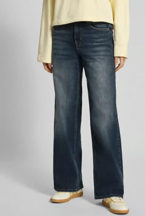 Only Wide & loose fit jeans van katoenmix model 'MADISON' - Foto 2