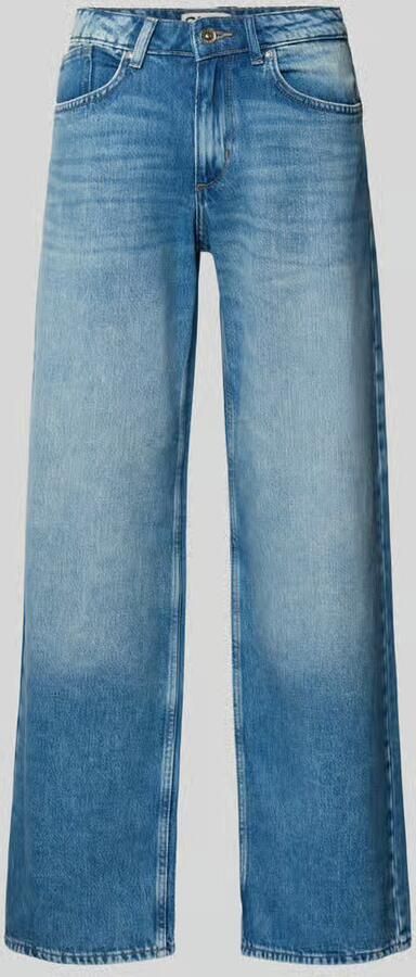 ONLY low waist wide leg jeans light blue denim - Foto 4