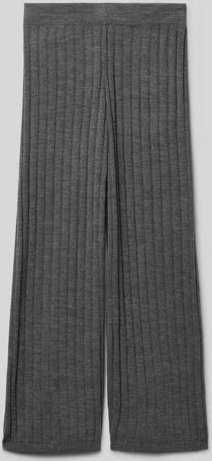 Only Wide leg broek met elastische band model 'TESSA'