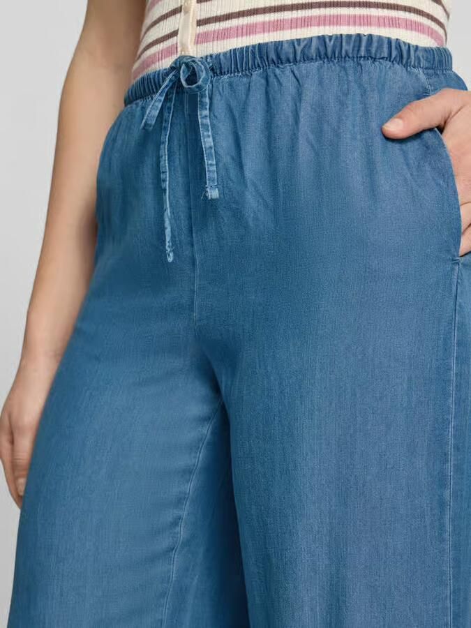 Only Wide leg broek van lyocell model 'CHARIS'