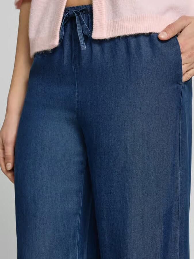 Only Wide leg broek van lyocell model 'CHARIS'