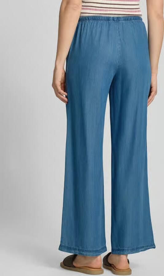 Only Wide leg broek van lyocell model 'CHARIS'