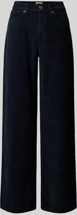 Only Wide leg corduroy broek van katoenmix model 'HOPE'