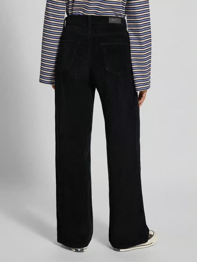 Only Wide leg corduroy broek van katoenmix model 'HOPE' - Foto 2