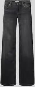 Only Wide leg jeans van katoenmix model 'JUDY'