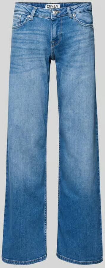 Only Wide leg jeans van katoenmix model JUDY'
